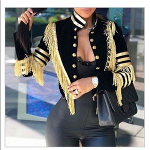 Military jacket new without tags